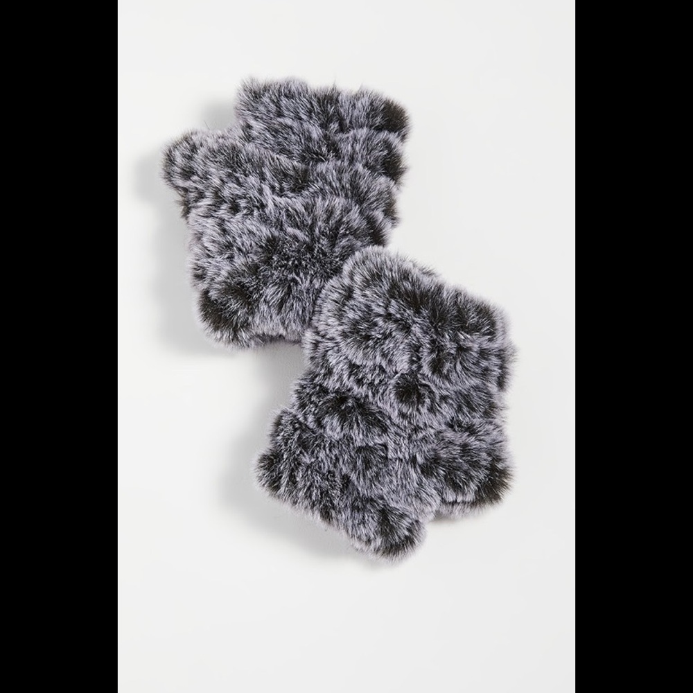 NWT Jocelyn Faux Fur Mandy Fingerless Mittens Winter Gift Stocking Stuffer